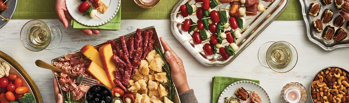 Le buffet dînatoire branché