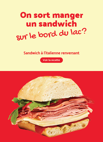 Sandwich à l’italienne renversant