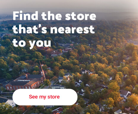 Text Reading "Find the store that's nearest to you" along with 'See My Store' button in the bottom.