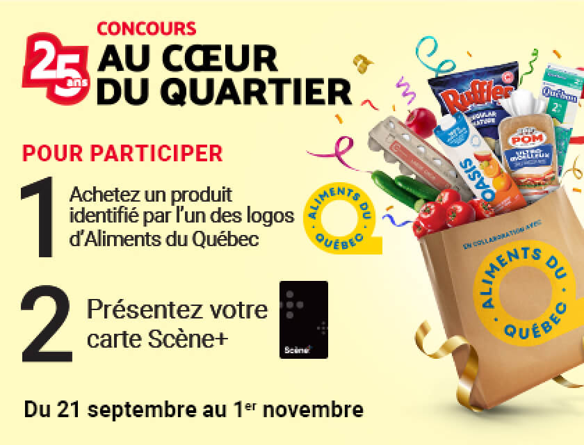 Concours pour Les Marchés Tradition du_QUÉBEC