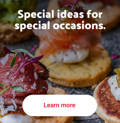 Special ideas for special occasions.