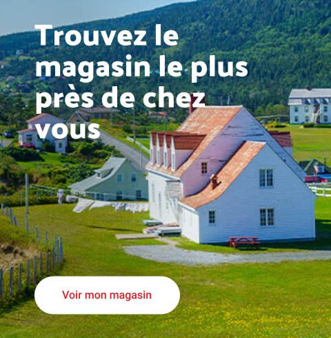Trouvez le magasin le plus