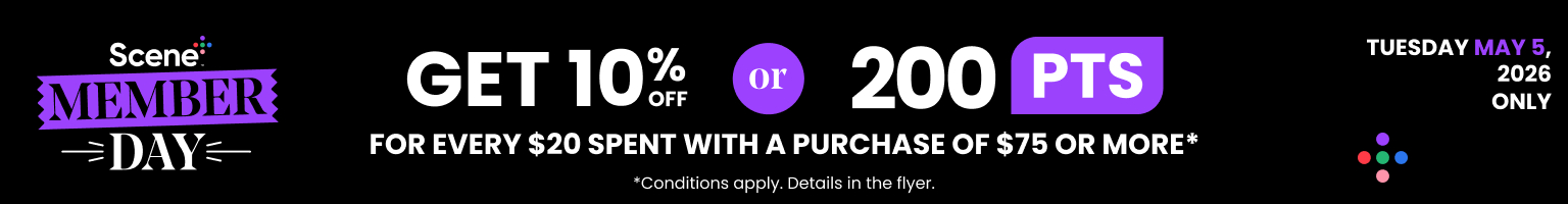 Scene plus member day