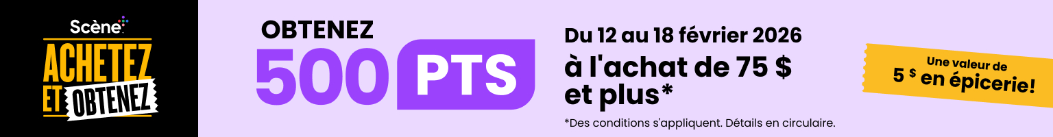 Scene plus achetez et obtenez