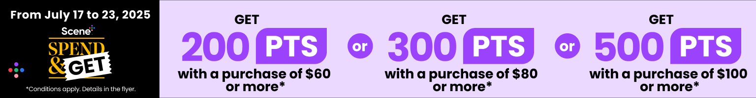 Scene plus spend and get