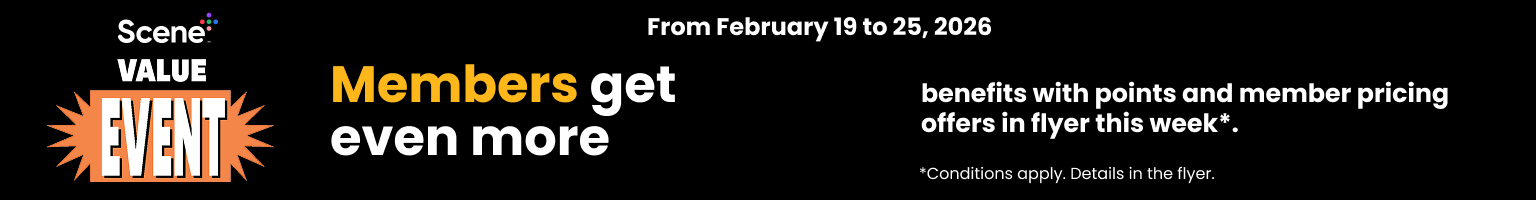 Scene plus value event