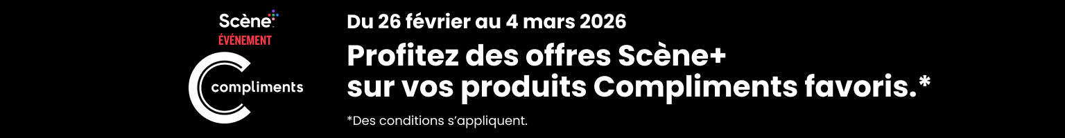 Scene plus evenement compliments