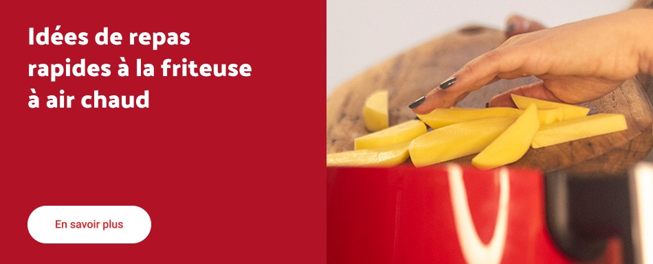 Idées de repas rapides à la friteuse à air chaud