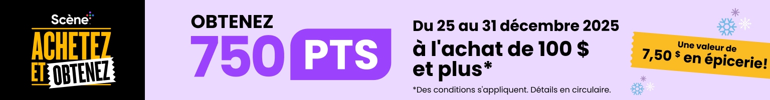Scene plus achetez et obtenez