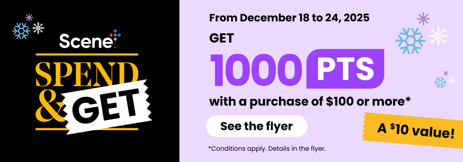 Scene plus spend and get