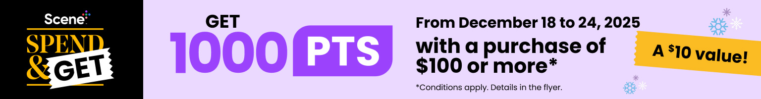 Scene plus spend and get