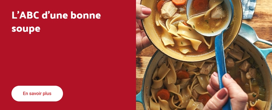 L’ABC d’une bonne soupe