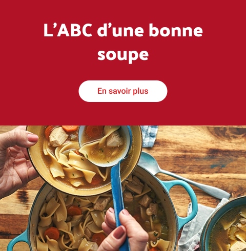 L’ABC d’une bonne soupe
