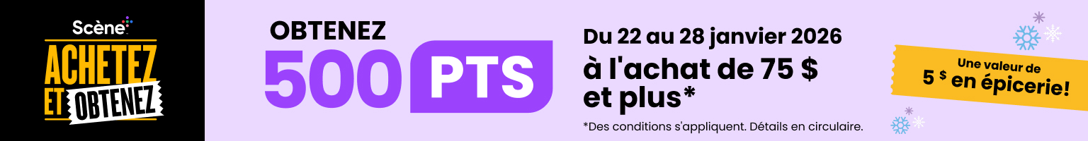 Scene achetez et obtenez