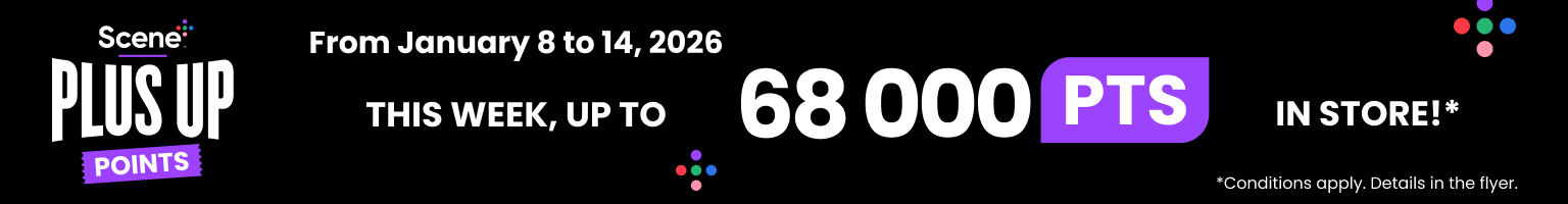 Scene plus up points