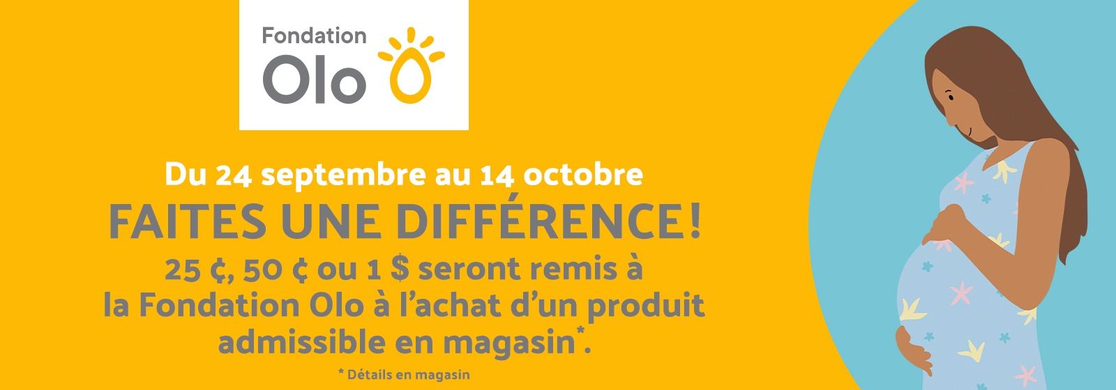 Fondation olo. Faites une difference.