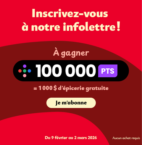 Inscrivez-vouz a notre infolettre