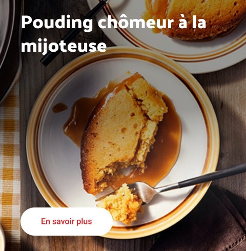 Pouding chômeur à la mijoteuse