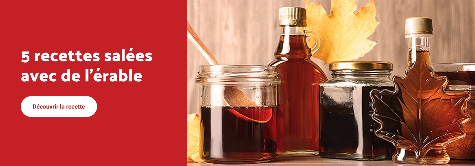 5 recettes salées avec de l’érable