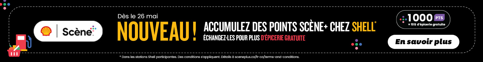 Accumulez des points scene plus chez shell.
