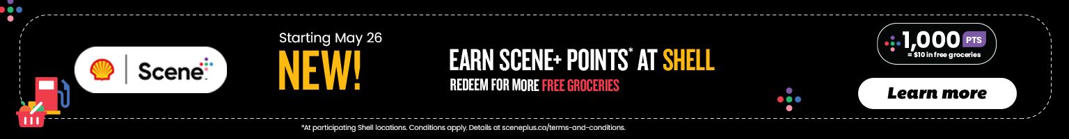Earn scene plus points at shell.
