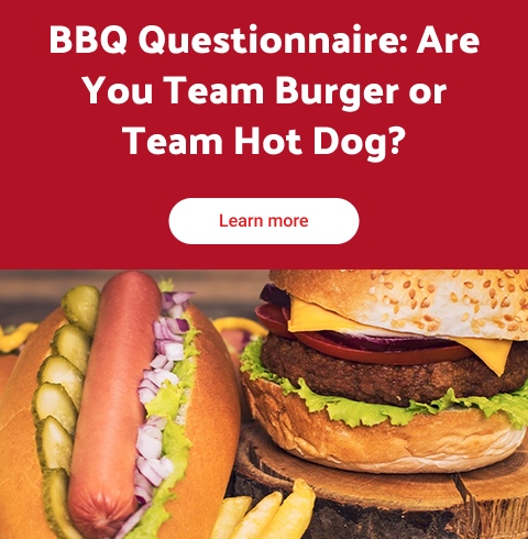 BBQ Questionnaire: Are You Team Burger or Team Hot Dog?