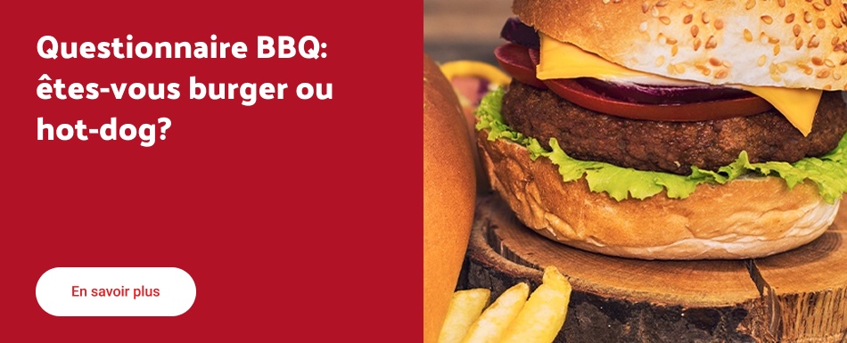 Questionnaire BBQ: êtes-vous burger ou hot-dog?