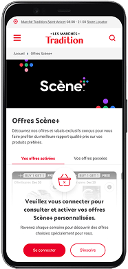 single mobile screen fr