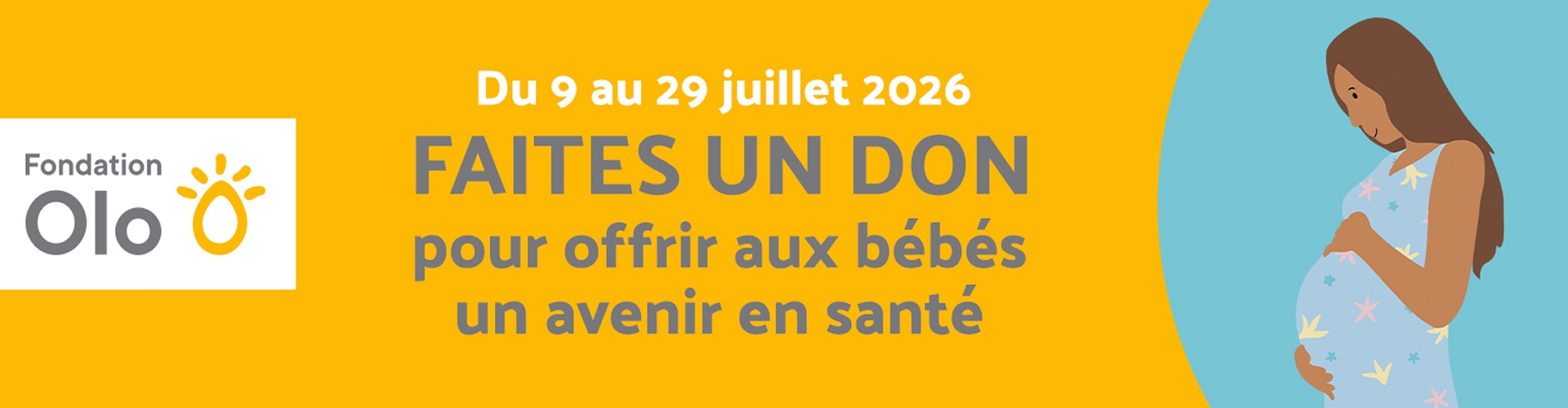 Fondation olo. Faites un don.